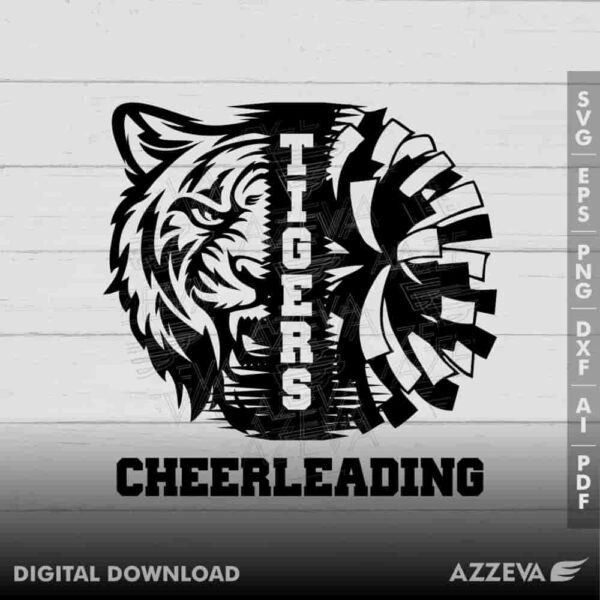 tiger cheerleadigng svg design azzeva.com 23100357