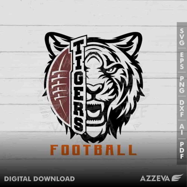 tiger football svg design azzeva.com 23100731