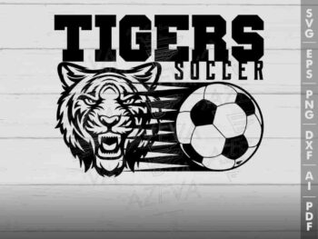 tiger soccer svg design azzeva.com 23100610