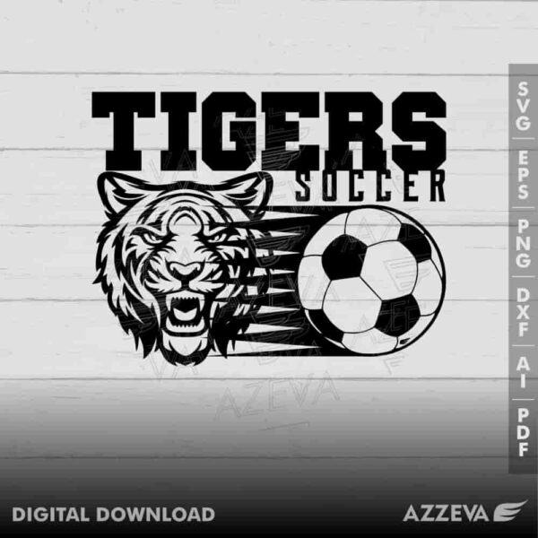 tiger soccer svg design azzeva.com 23100610