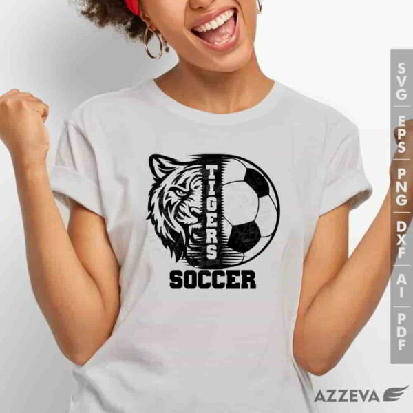 tiger soccer svg tshirt design azzeva.com 23100257