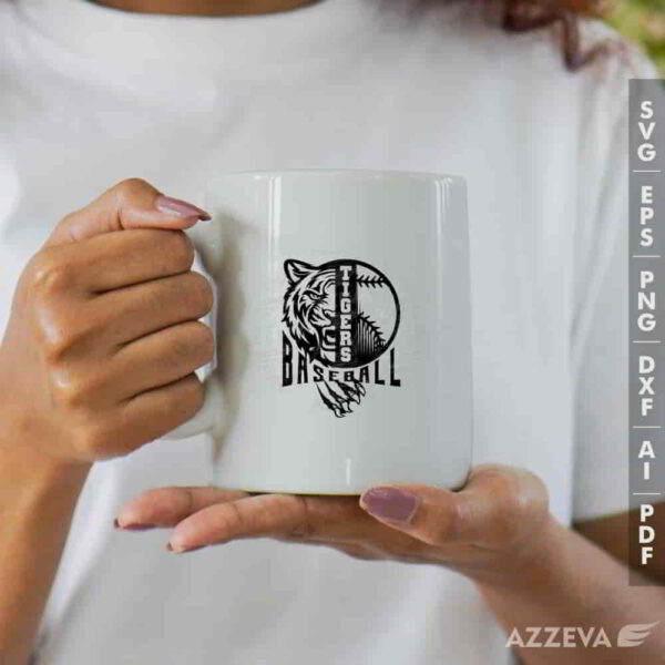 tigers baseball svg mug design azzeva.com 23100823