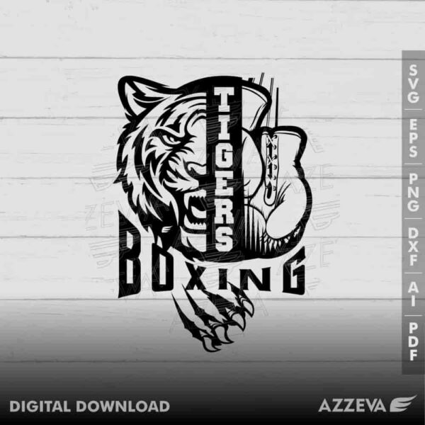 tigers boxing svg design azzeva.com 23100830