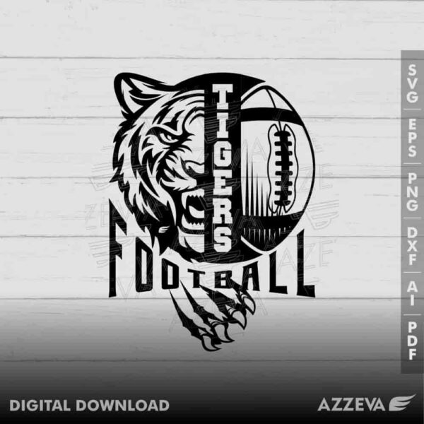 tigers football svg design azzeva.com 23100818