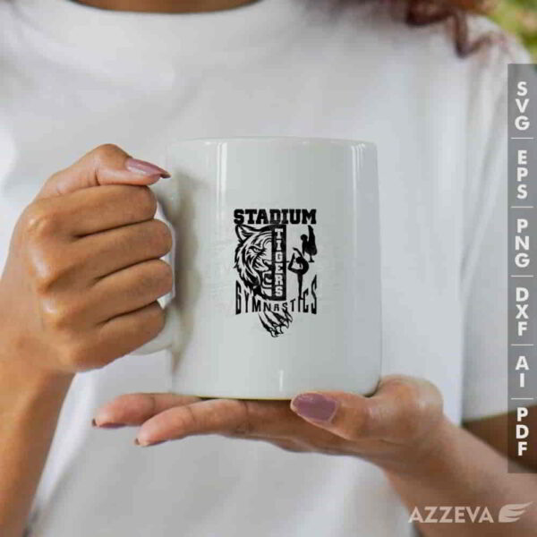tigers gymnastics svg mug design azzeva.com 23100866