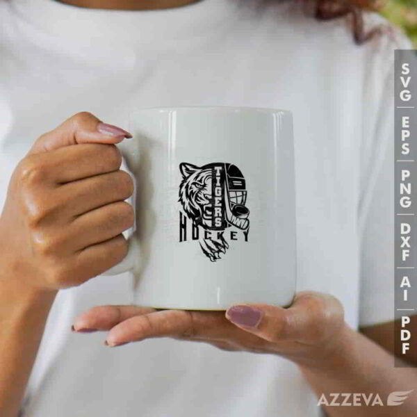 tigers hockey svg mug design azzeva.com 23100829