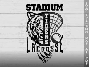 tigers lacrosse svg design azzeva.com 23100862