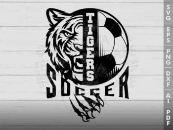 tigers soccer svg design azzeva.com 23100825