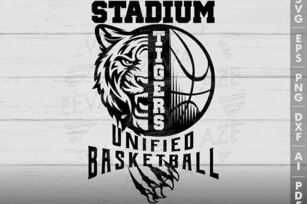 tigers unified basketball svg design azzeva.com 23100848