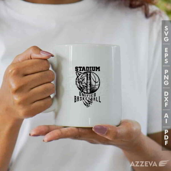 tigers unified basketball svg mug design azzeva.com 23100848