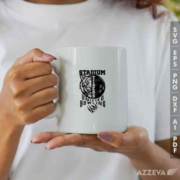 tigers unified bowling svg mug design azzeva.com 23100861