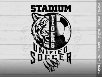 tigers unified soccer svg design azzeva.com 23100852