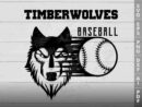 timberwolf baseball svg design azzeva.com 23100542