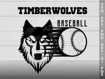 timberwolf baseball svg design azzeva.com 23100542