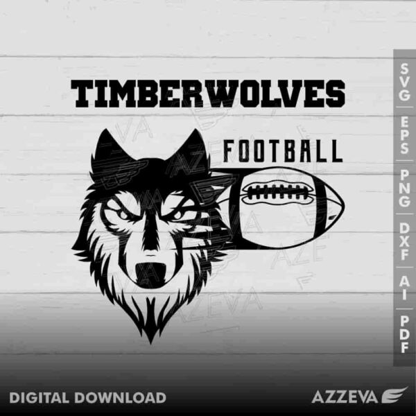 timberwolf football svg design azzeva.com 23100462