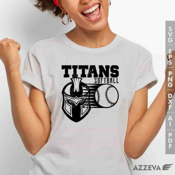 titan softball svg tshirt design azzeva.com 23100601