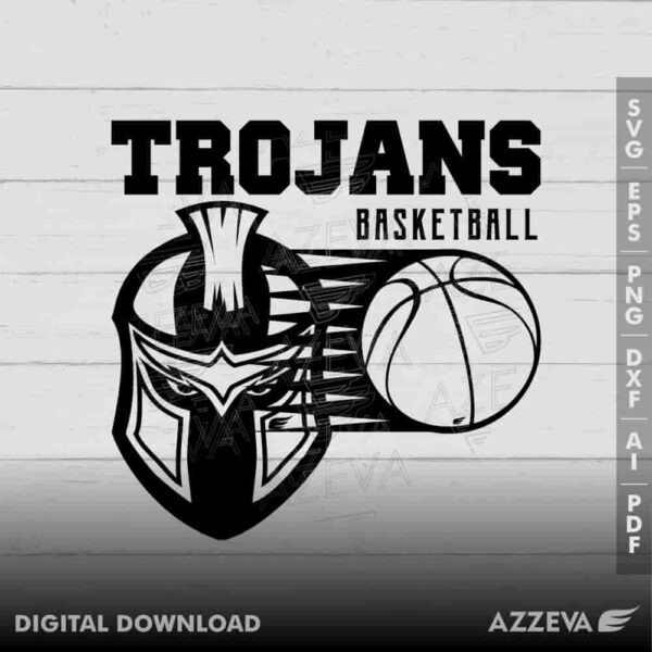trojan basketball svg design azzeva.com 23100524