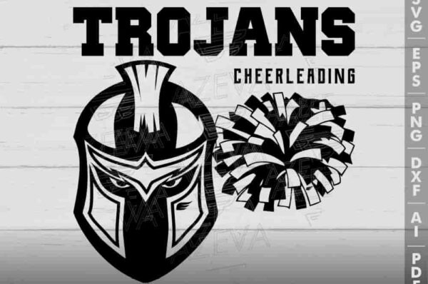 trojan cheerleading svg design azzeva.com 23100724