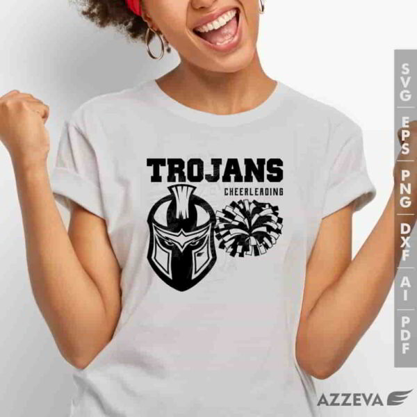 trojan cheerleading svg tshirt design azzeva.com 23100724
