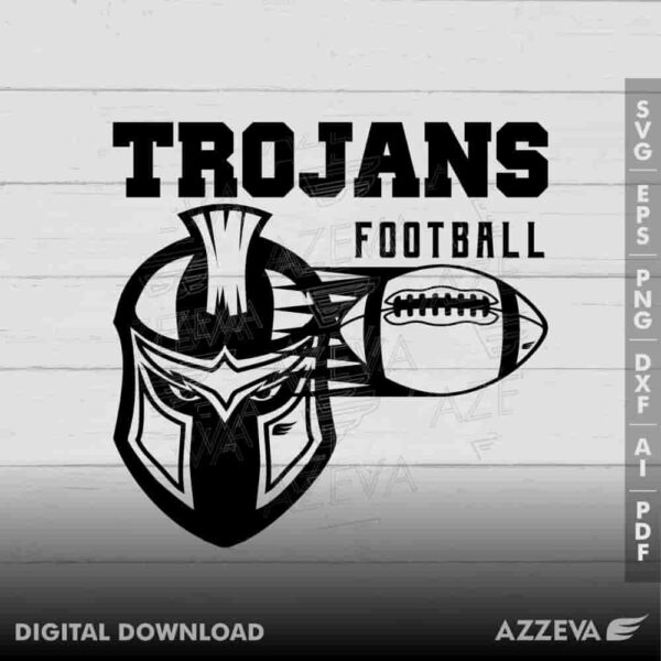 trojan football svg design azzeva.com 23100484
