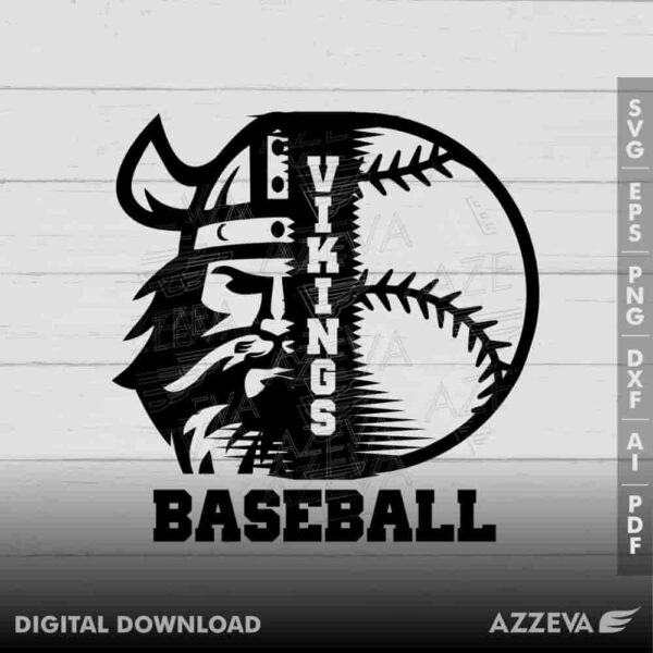 viking baseball svg design azzeva.com 23100186