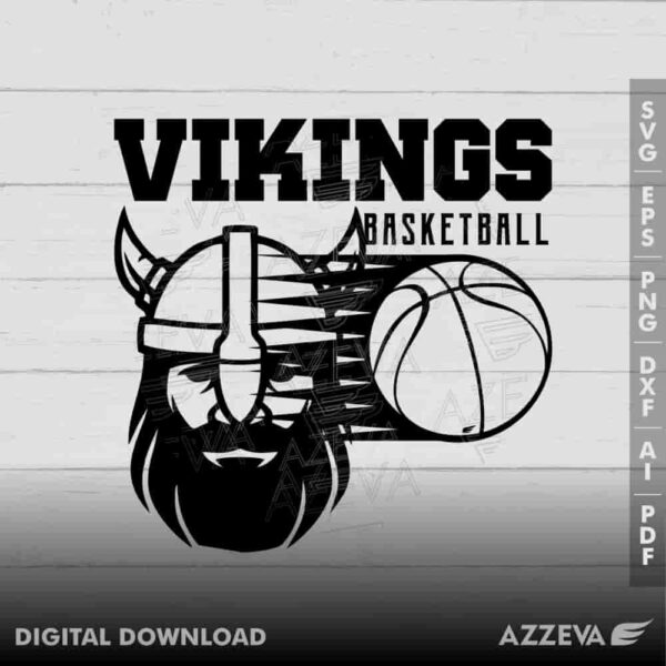 viking basketball svg design azzeva.com 23100508