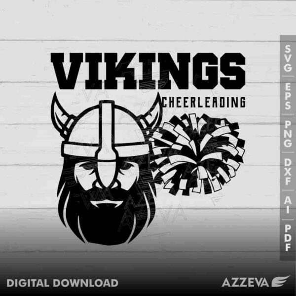viking cheerleading svg design azzeva.com 23100708