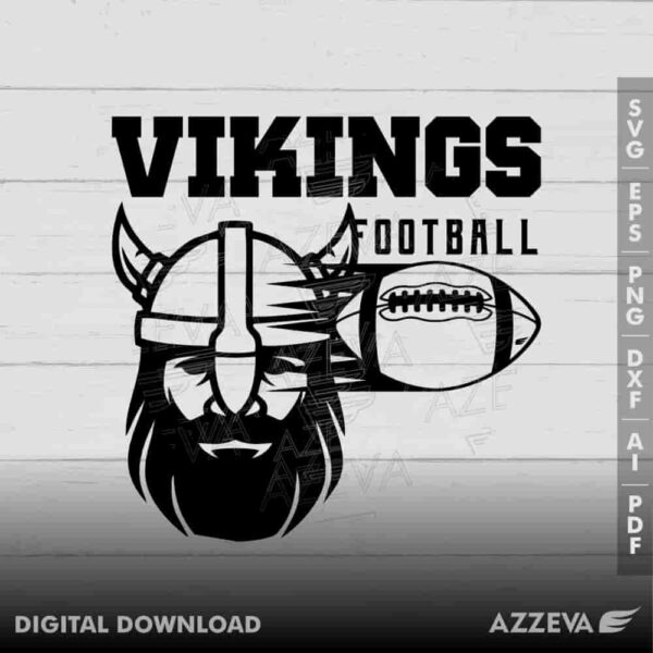 viking football svg design azzeva.com 23100468