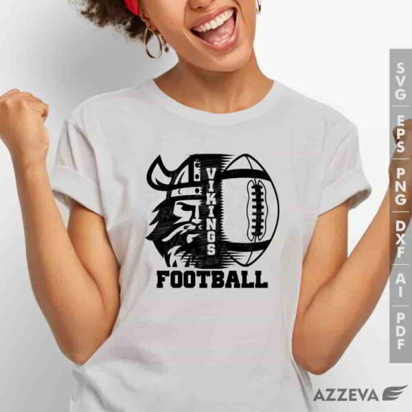 viking football svg tshirt design azzeva.com 23100036