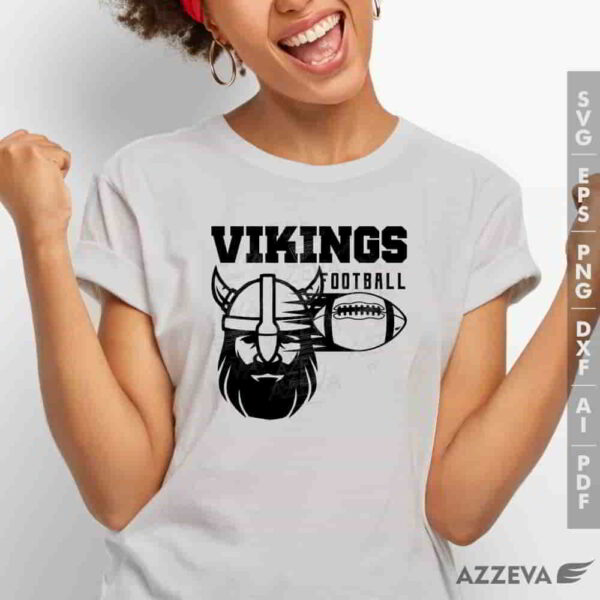 viking football svg tshirt design azzeva.com 23100468