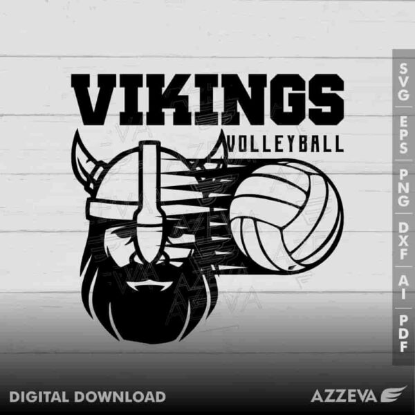 viking volleyball svg design azzeva.com 23100428