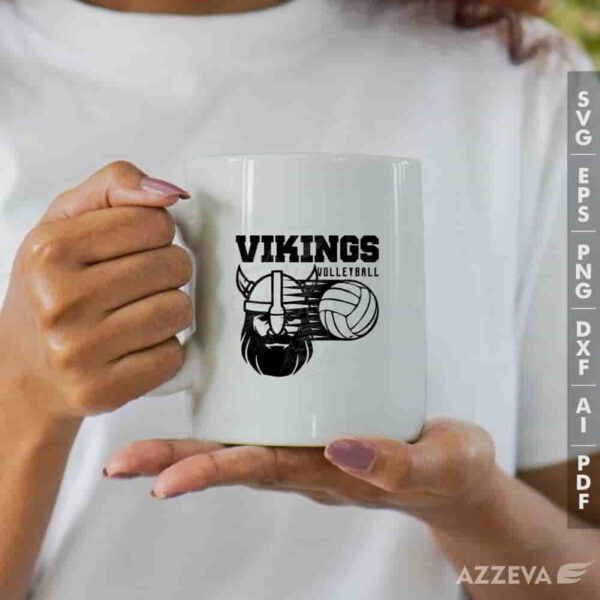 viking volleyball svg mug design azzeva.com 23100428