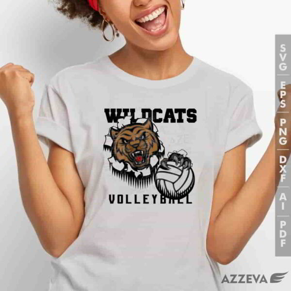 wildcat basketball svg tshirt design azzeva.com 23100795
