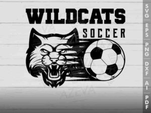 wildcat soccer svg design azzeva.com 23100636