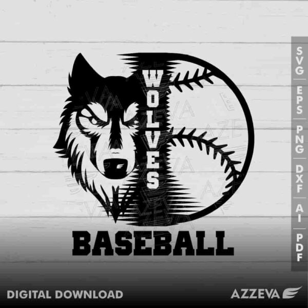 wolf baseball svg design azzeva.com 23100178