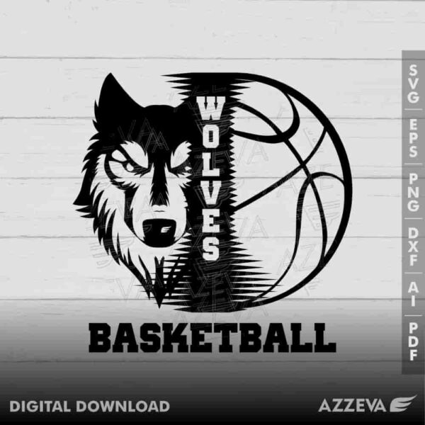 wolf basketball svg design azzeva.com 23100078