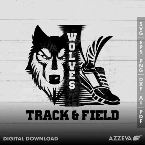 wolf track field svg design azzeva.com 23100328