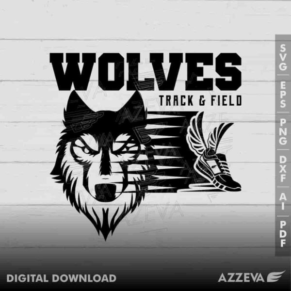 wolf track field svg design azzeva.com 23100661