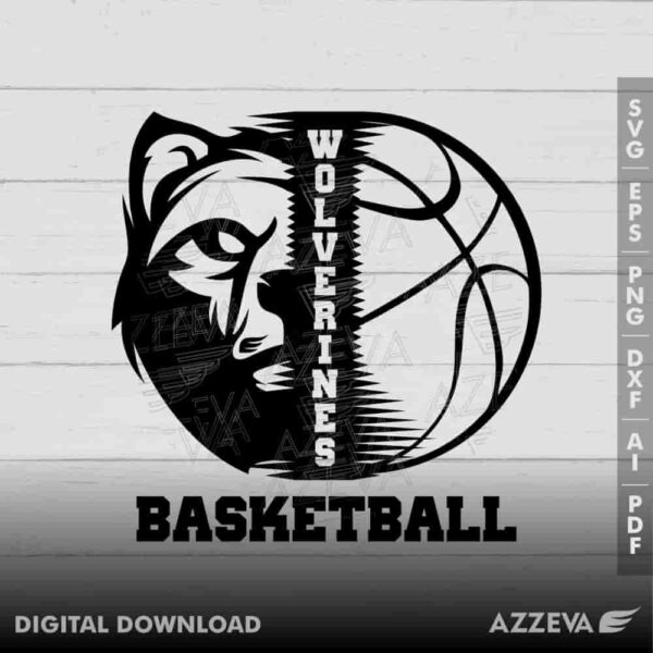 wolverine basketball svg design azzeva.com 23100093