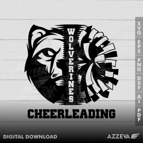 wolverine cheerleadigng svg design azzeva.com 23100393