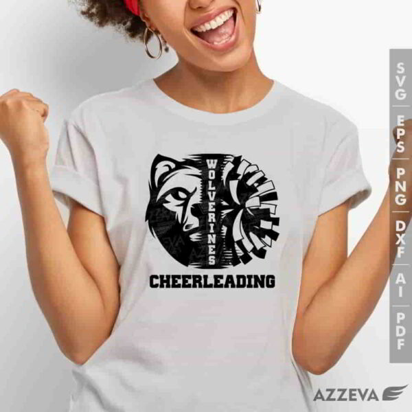 wolverine cheerleadigng svg tshirt design azzeva.com 23100393