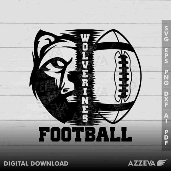 wolverine football svg design azzeva.com 23100043