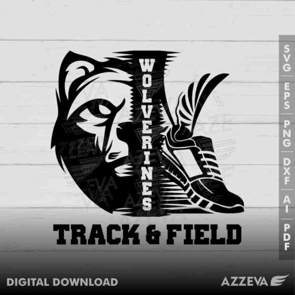 wolverine track field svg design azzeva.com 23100343