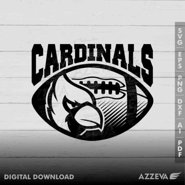 cardinal football svg design azzeva.com 23100898
