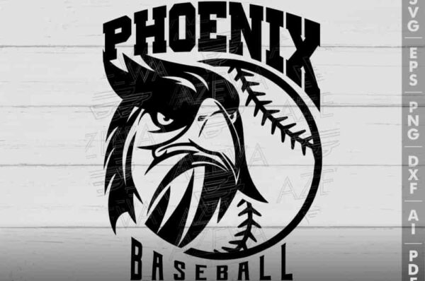 phoenix baseball svg design azzeva.com 23100930