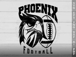 phoenix football svg design azzeva.com 23100927