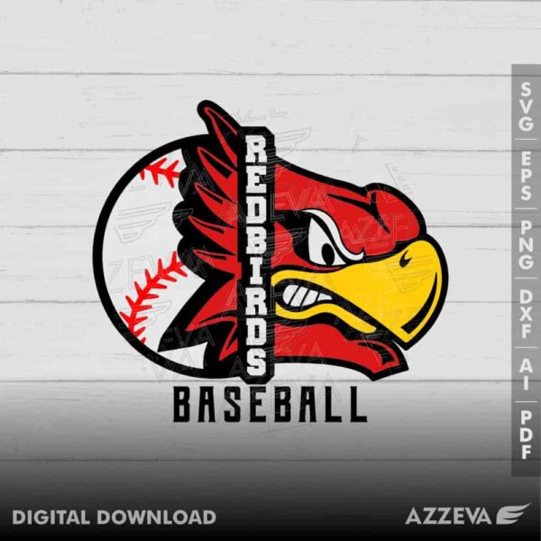 redbird baseball svg design azzeva.com 23100891