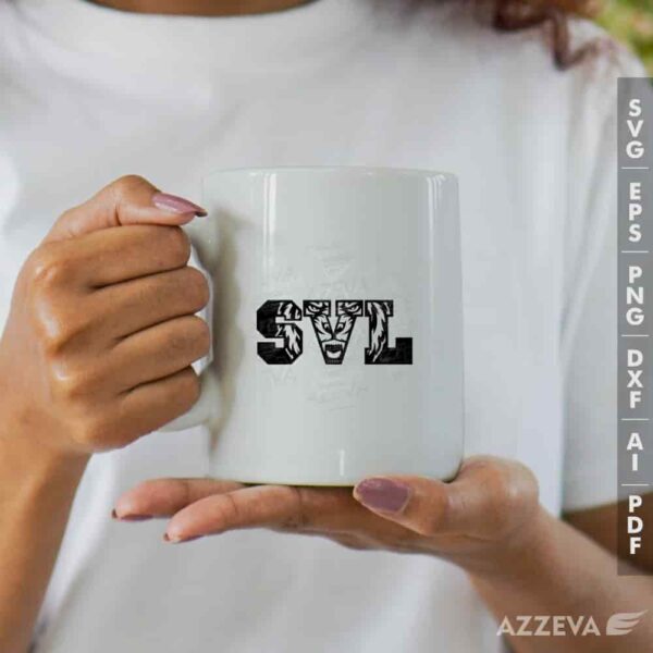 tiger in svl letters svg mug design azzeva.com 23100935