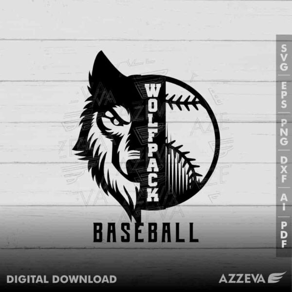 wolfpack baseball svg design azzeva.com 23100906