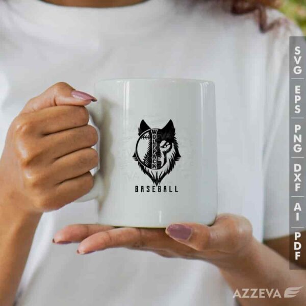 wolfpack baseball svg mug design azzeva.com 23100893